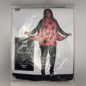 Kids Ladybug Costume - Red and Black